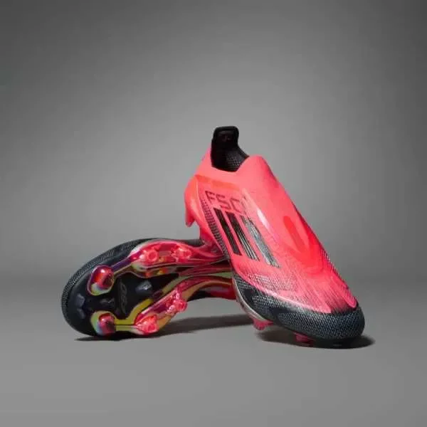Ghete de fotbal F50 Elite FG Fast fara siret cu eticheta