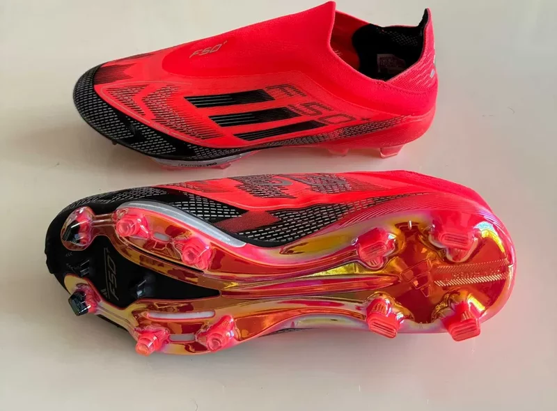 Ghete de fotbal F50 Elite FG Fast fara siret cu eticheta