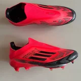 Ghete de fotbal F50 Elite FG Fast fara siret cu eticheta
